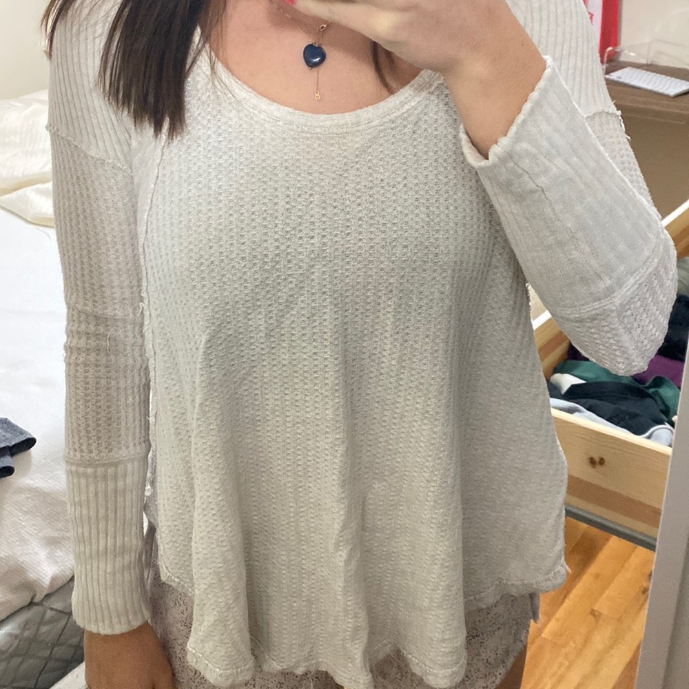 Free people knit long sleeve